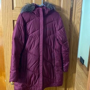 Columbia XL maroon winter jacket- open to offers